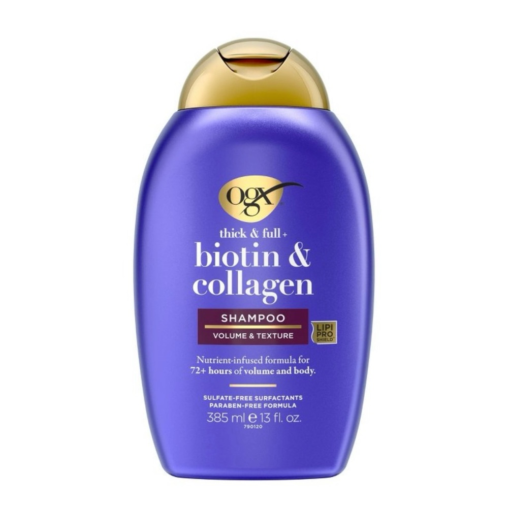 OGX Thick & Full + Biotin & Collagen Shampoo, Volume & Texture 13 Oz
